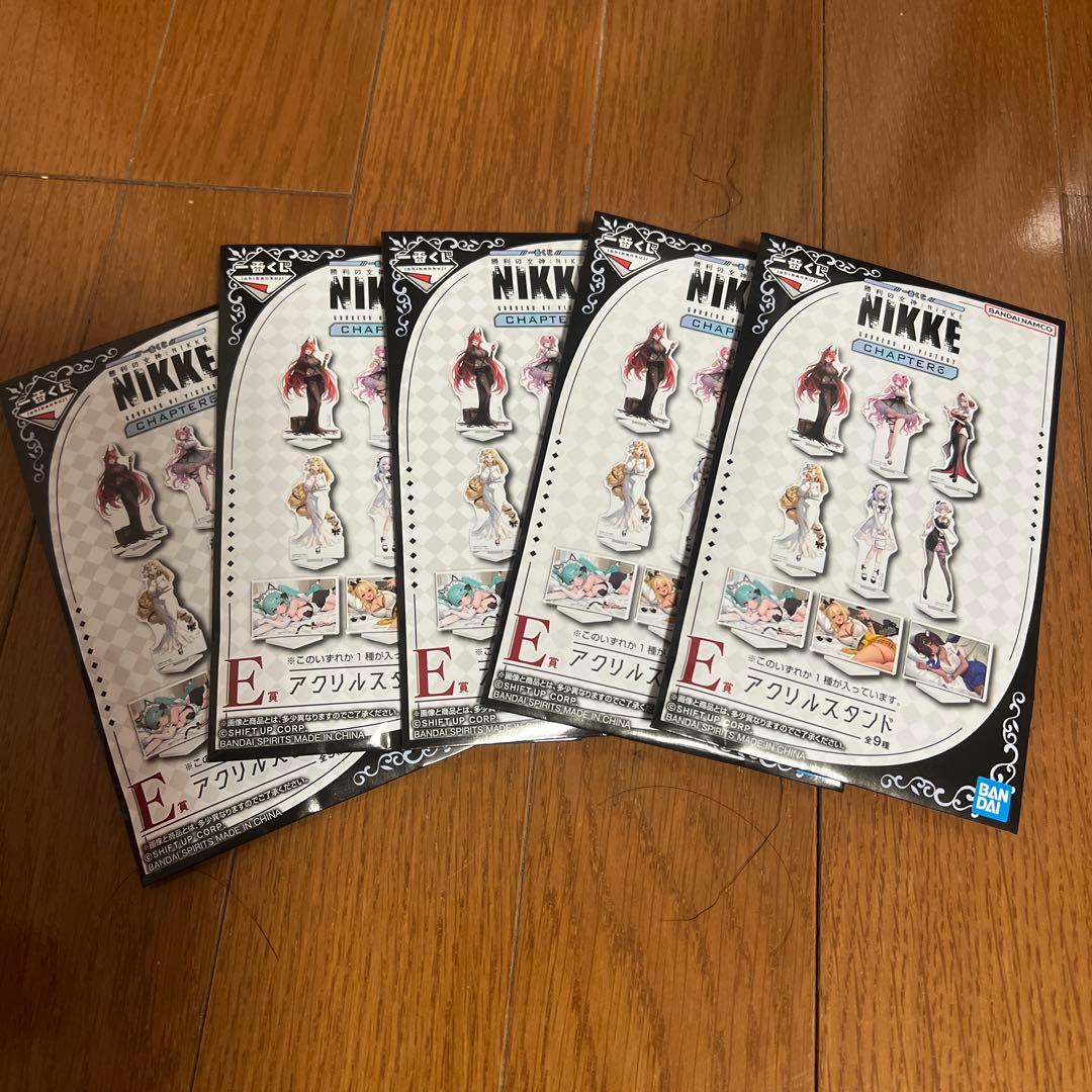 一番くじNIKKE B賞シンデレラフィギュア　その他おまけ