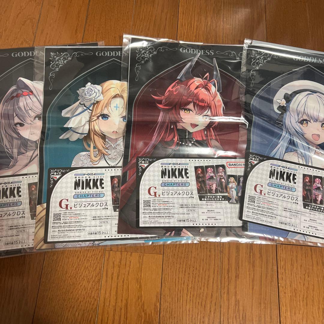 一番くじNIKKE B賞シンデレラフィギュア　その他おまけ