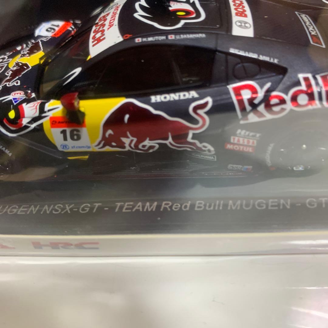 ミニカー HONDA Red Bull MOTUL MUGEN NSX-GT 1/43