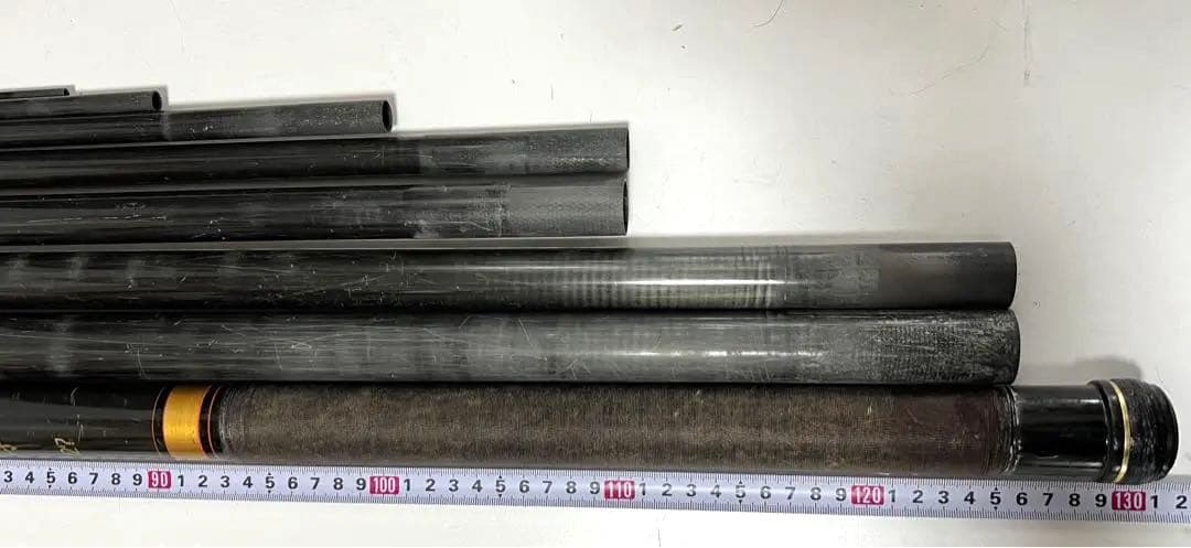 奇跡の逸品　流神　鮎竿　硬調子27　八本継　仕舞い寸法130.5cm