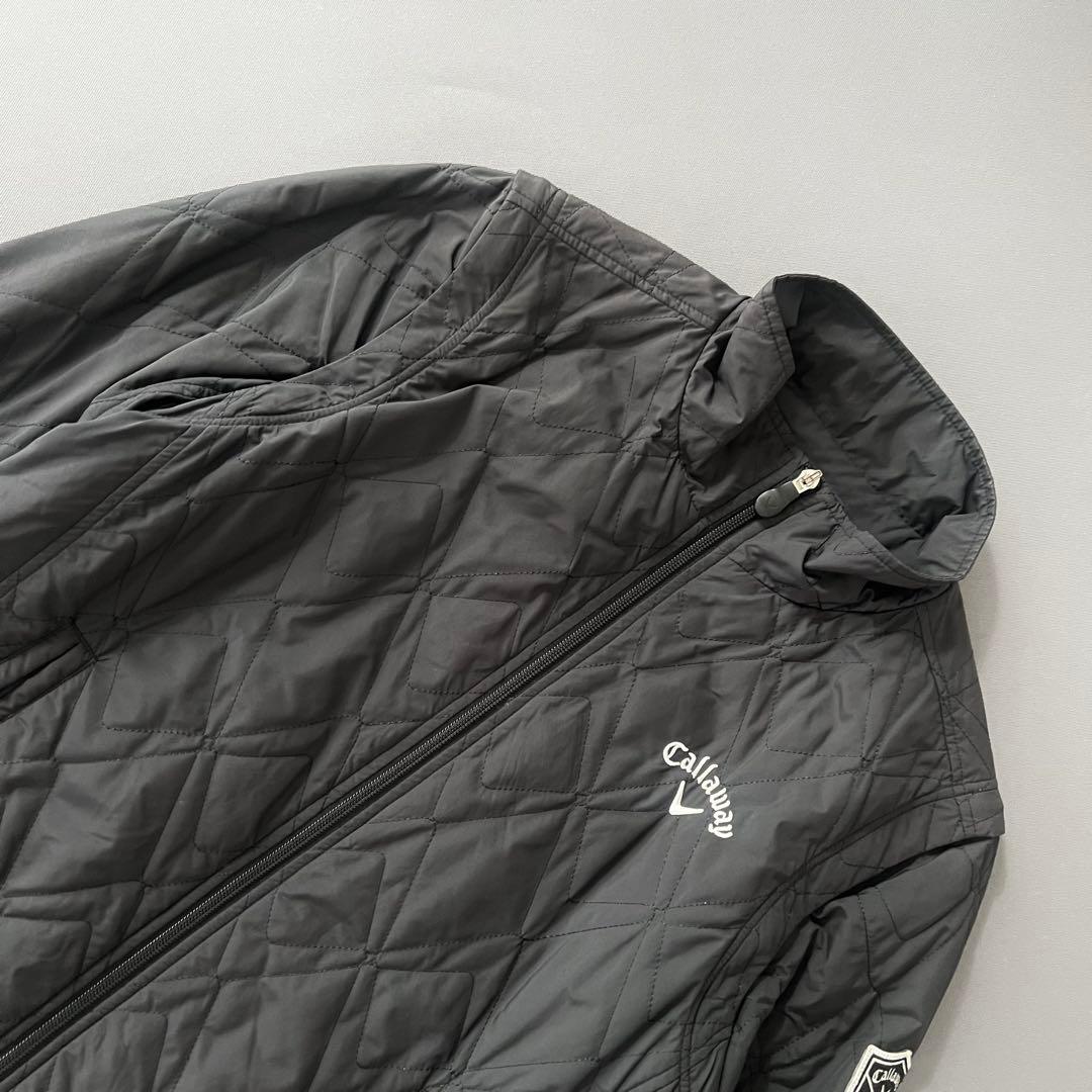 Callaway キャロウェイ　ダウンジャケット　メンズ　中綿入り　ゴルフ　黒