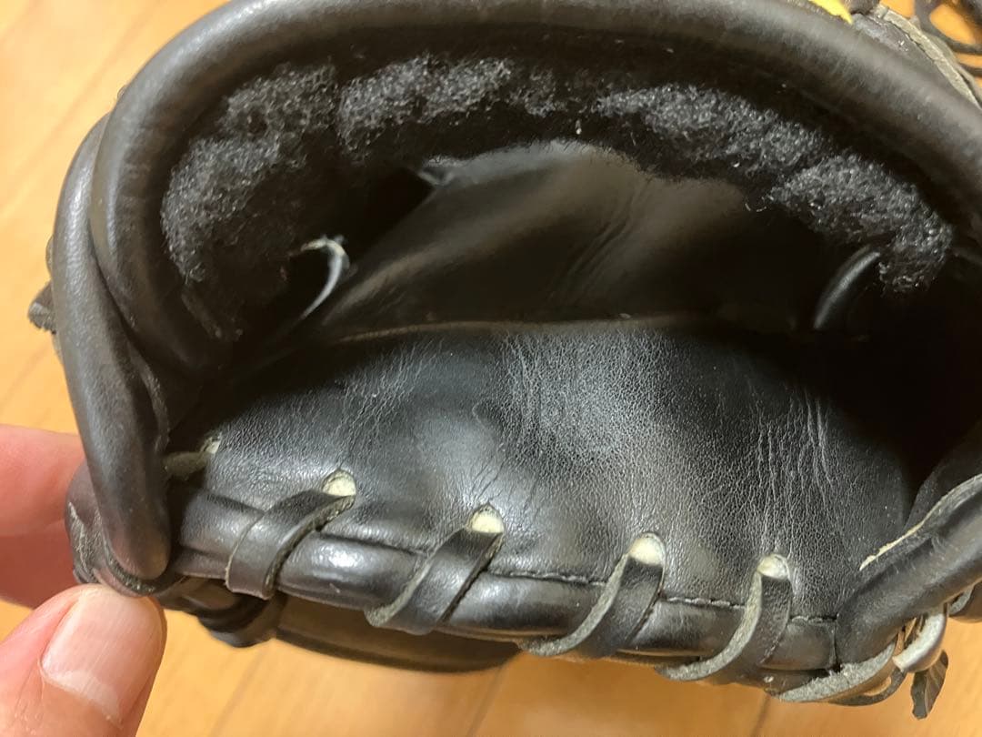 Mizuno Pro 硬式野球グローブ 黒　ビッグM