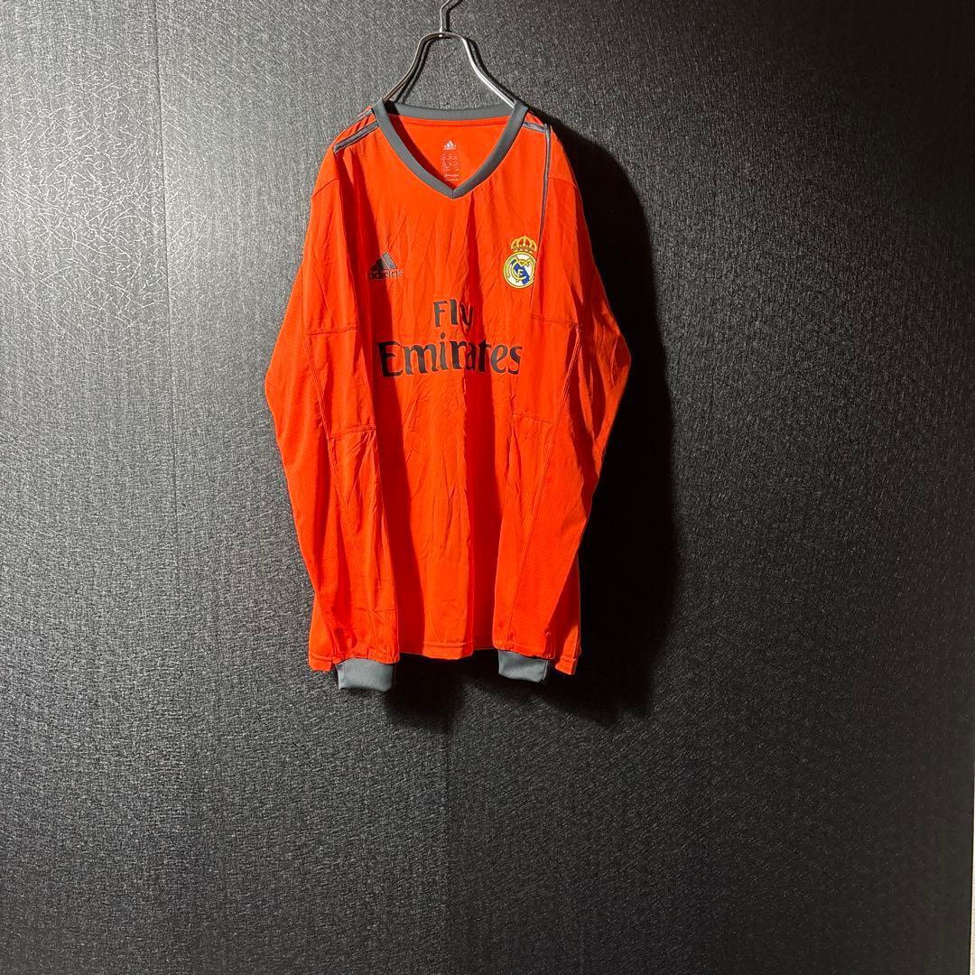 【★レアル・マドリード】 古着 メンズ サッカー ユニフォーム 2XL 長袖