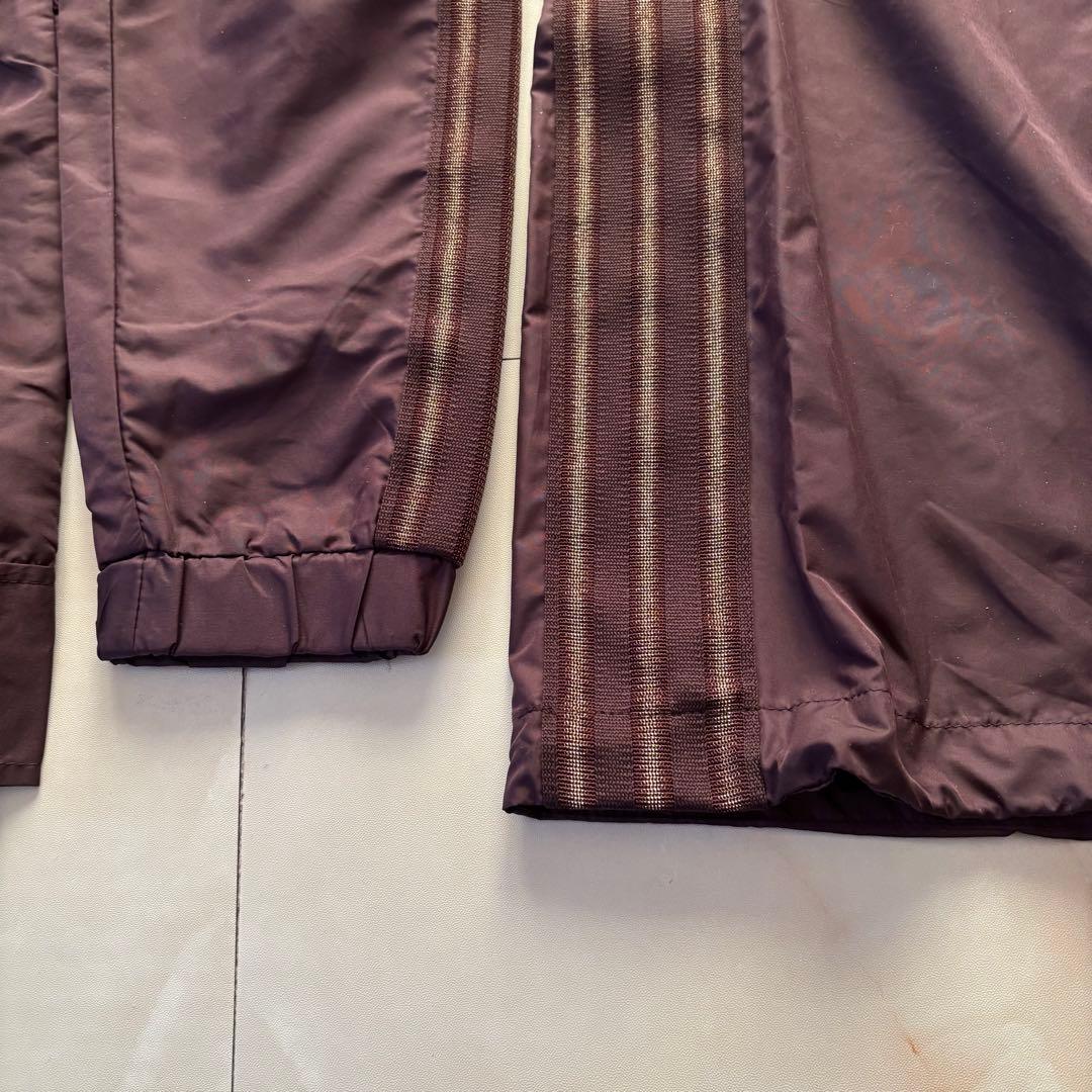 adidas CLIMA365ブラウンゴールドラインジャージ上下セットレディース