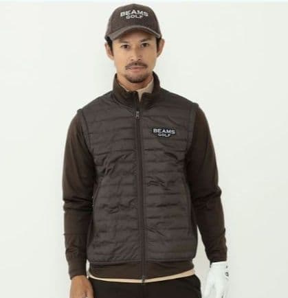 【極美品】BEAMS GOLF ビームスゴルフ　パッカブル パデッドブルゾン