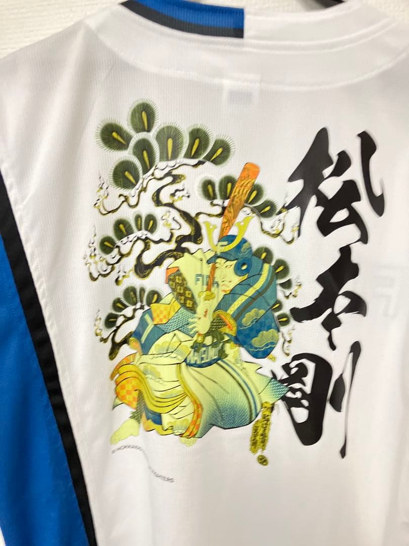 【希少】日本ハムファイターズ 松本剛 レプリカユニフォーム Mサイズ 浮世絵 侍