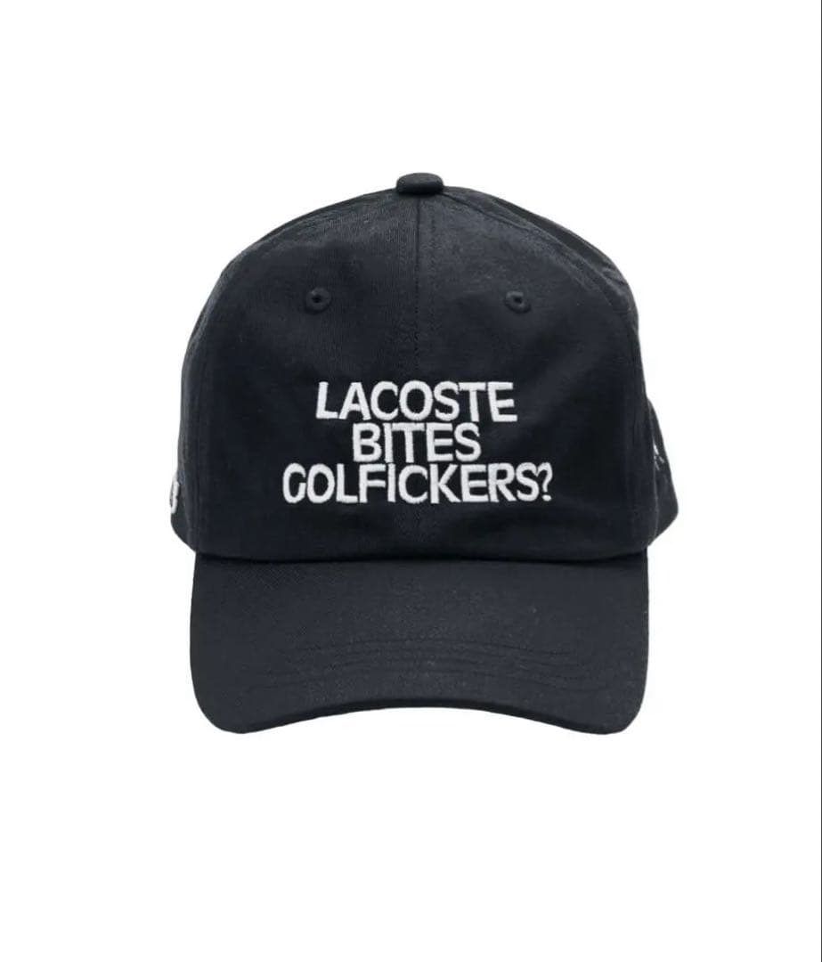 LACOSTE Golfickers ラコステ ゴルフィッカーズ キャップ 黒