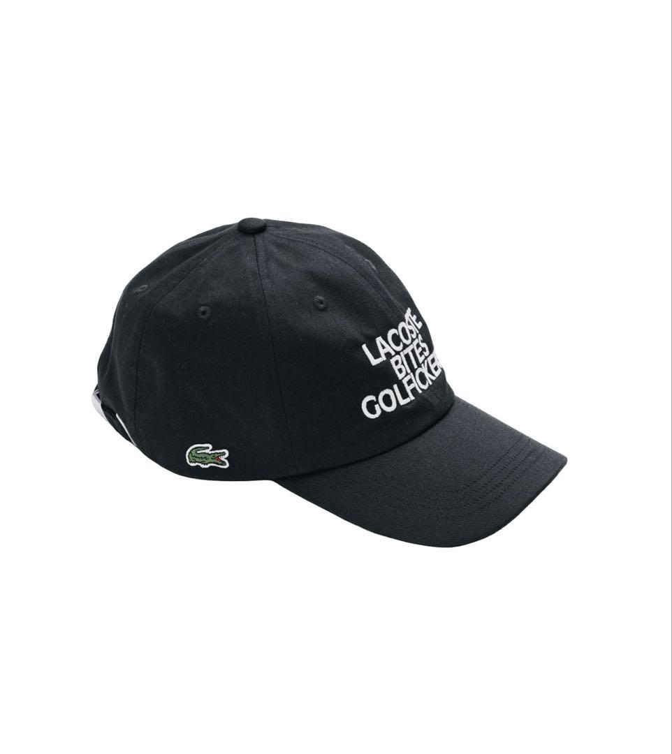 LACOSTE Golfickers ラコステ ゴルフィッカーズ キャップ 黒