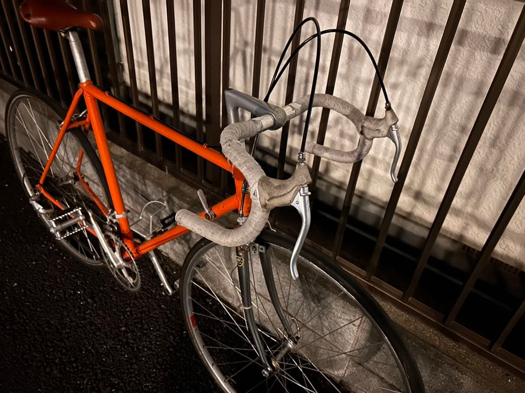 ル*ル様 引き取り限定 クロモリ マイウェイとやらのオリジナルフレーム 値下げ交