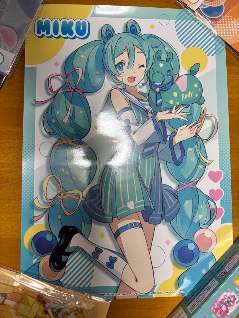初音ミク×RODY A賞　他アクスタほか下位賞セット売り