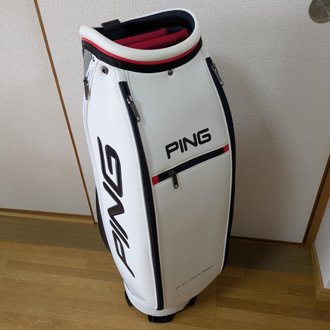 未使用ピン 2024 CB-P2402 ピオリア キャディバッグ