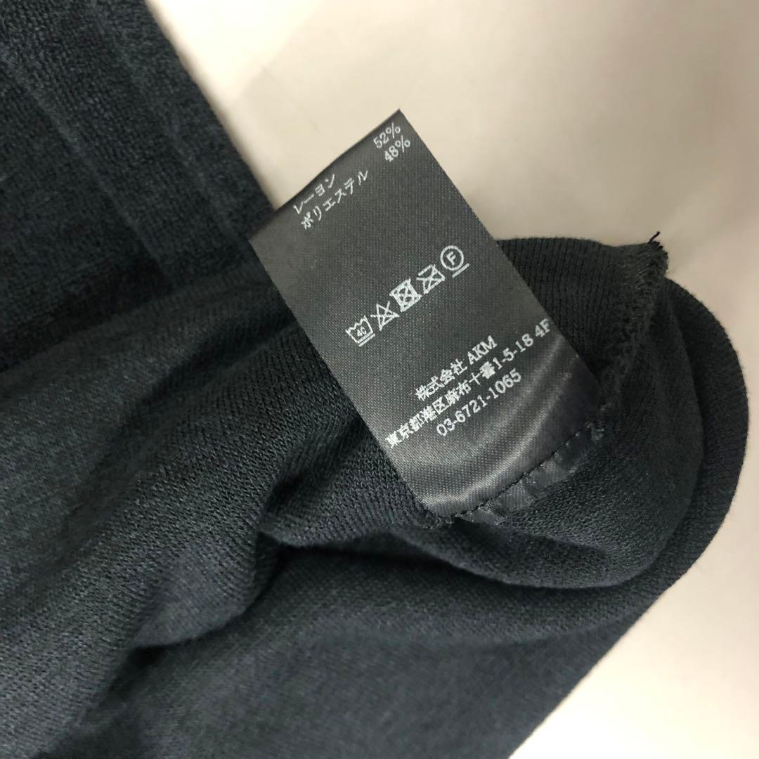⚠️最終値下げ⚠️ウノピュウ ロゴ刺繍パイル地ポロシャツ レディース ブラックＭ