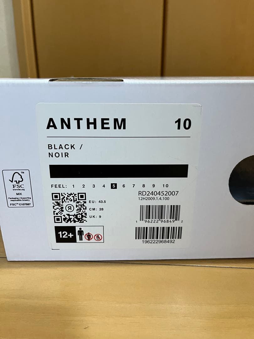新品未使用 RIDE ANTHEM 28.0㎝ スノーボードブーツ24-25