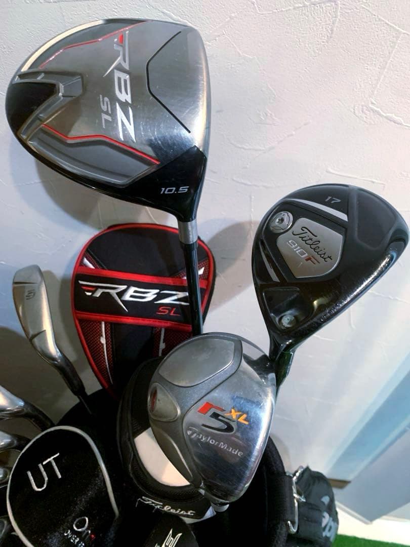 豪華　テーラーメイド　RBZ ゴルフクラブ 本格フルセット タイトリスト