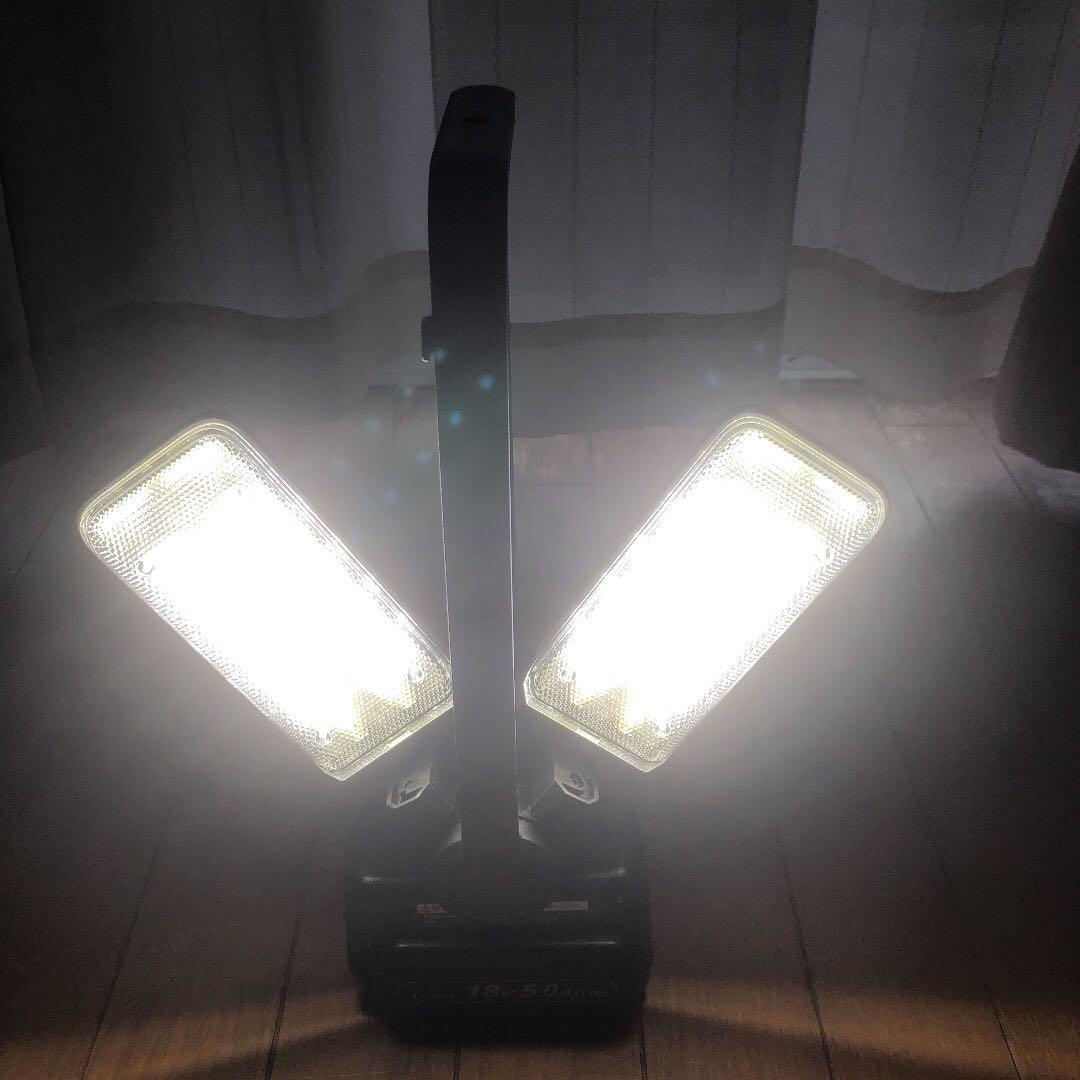 プロ使用充電式LEDマルチ投光器フルセット