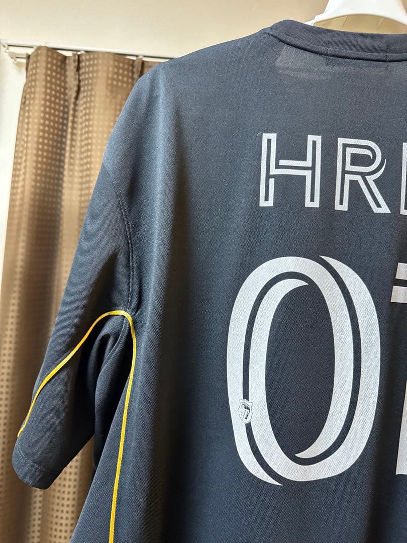 AMNJX HRD 平本蓮 サッカーシャツ ブラック L