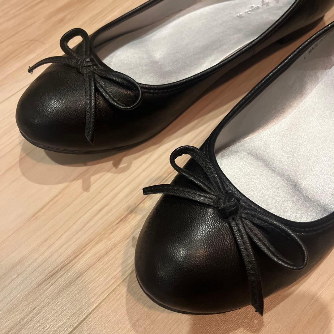 アニエスベー　バレエシューズ　agnès b. L ブラック　美品