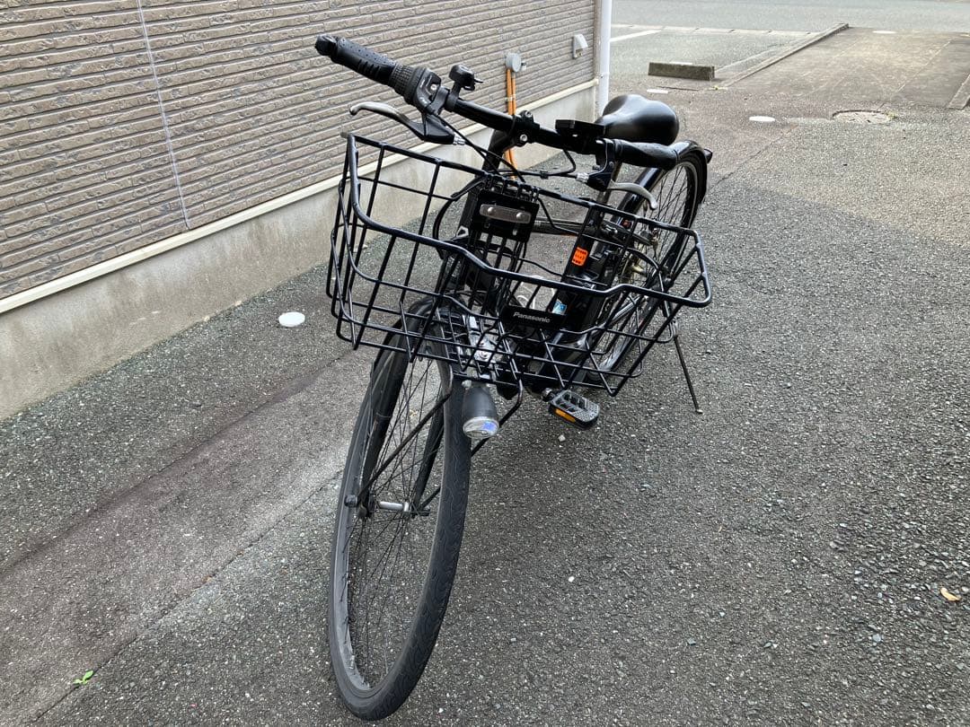 電動アシスト付き自転車　パナソニック　ベロスター　ブラック