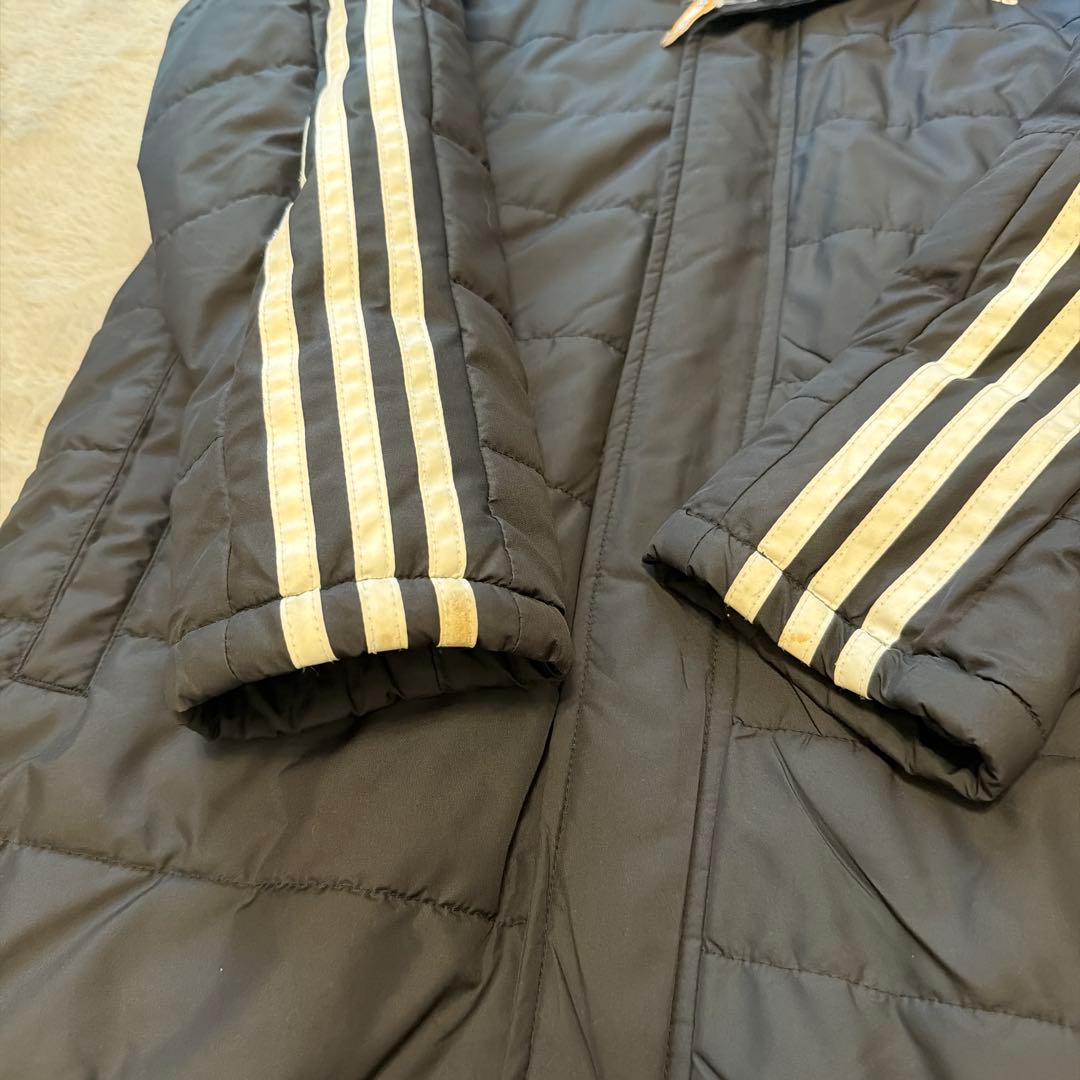ベンチコート　150 adidas 黒　美品　クリーニング済　キッズ