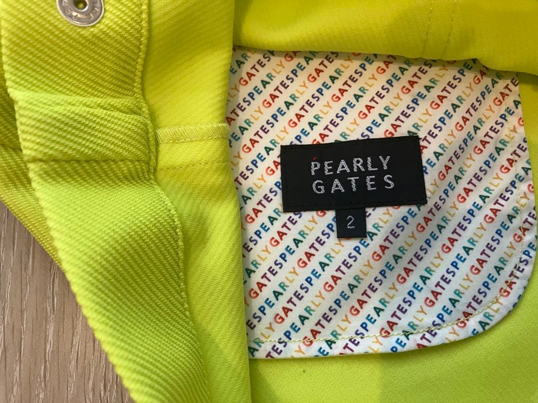 【未使用】半額以下　PEARLY GATES イエロー　Lサイズ