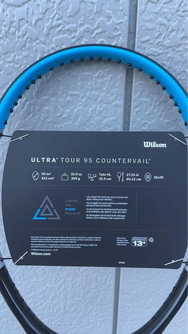 ラケット(硬式用) Wilson Ultra Tour 95 Countervail G2