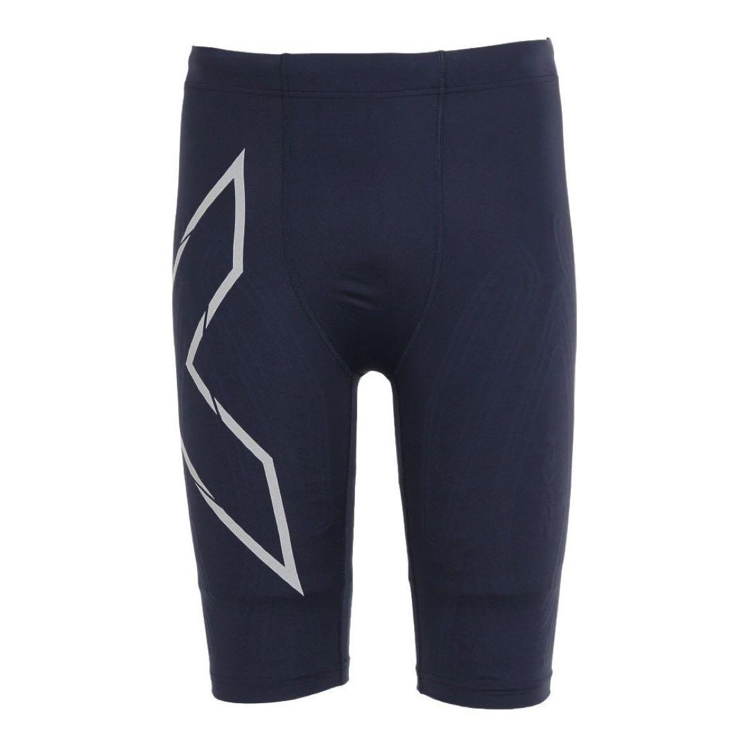 2XU ブラック ハーフ　パンツ Sサイズ　未使用　ランニング　ツータイムズユー