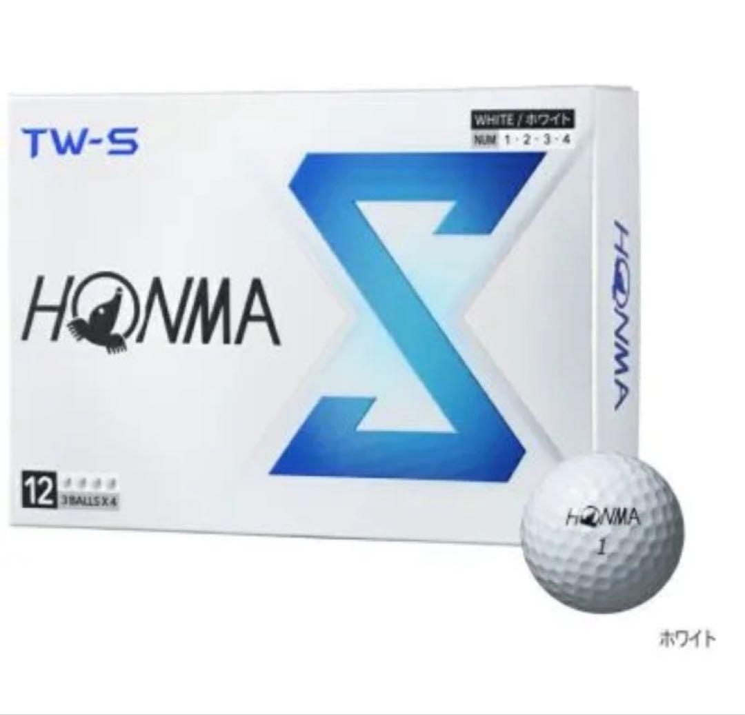 ★限定セール★　HONMA　TW-X　TW-S　ゴルフボールの2セット