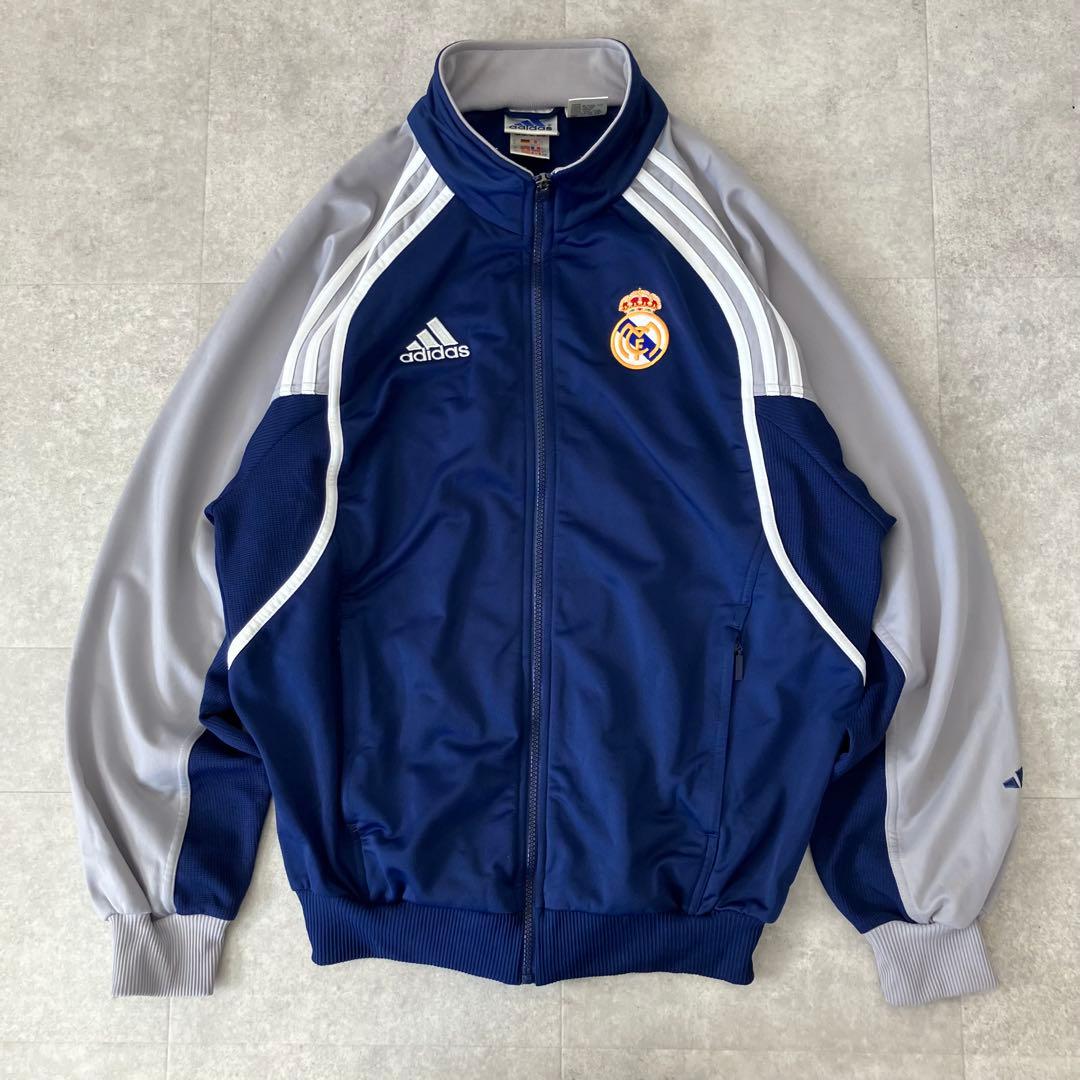 00s adidas レアルマドリード トレーニングジャージ/オフィシャル/L