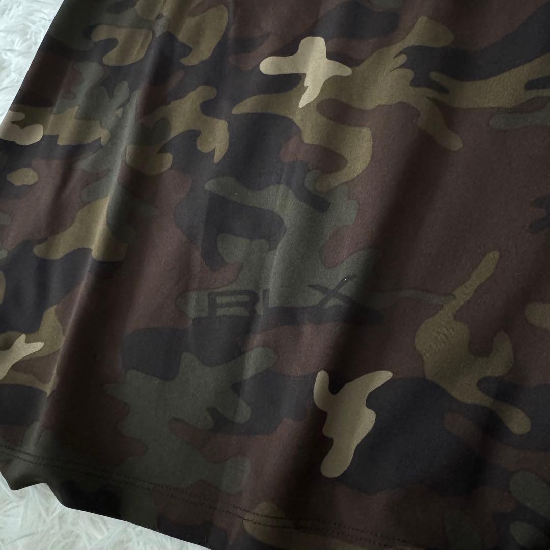 美品✨RLX ラルフローレン カモ柄 ポロシャツ メンズ M サイズ ストレッチ