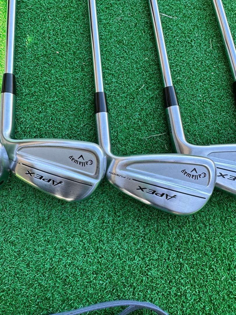 キャロウェイAPEX Ti FUSION Chrome #6〜PW 5本セット