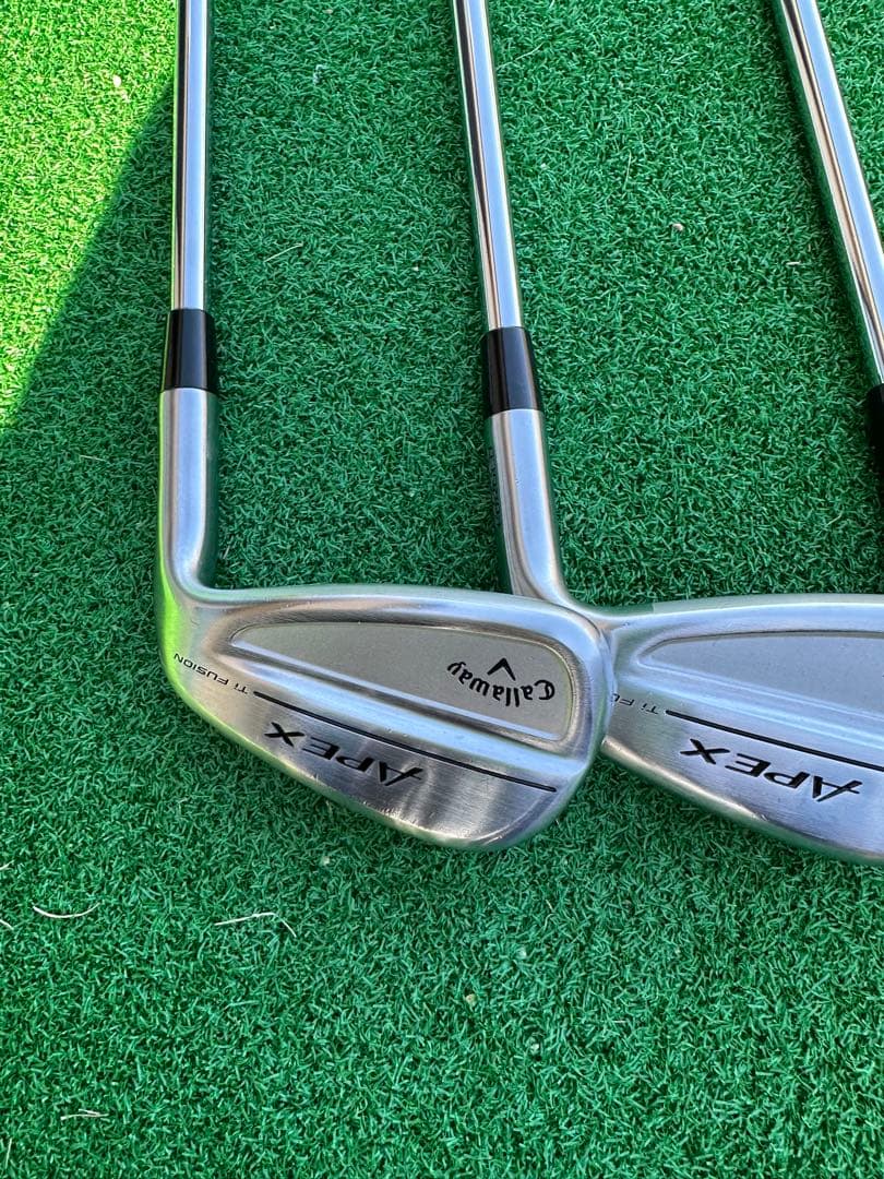 キャロウェイAPEX Ti FUSION Chrome #6〜PW 5本セット