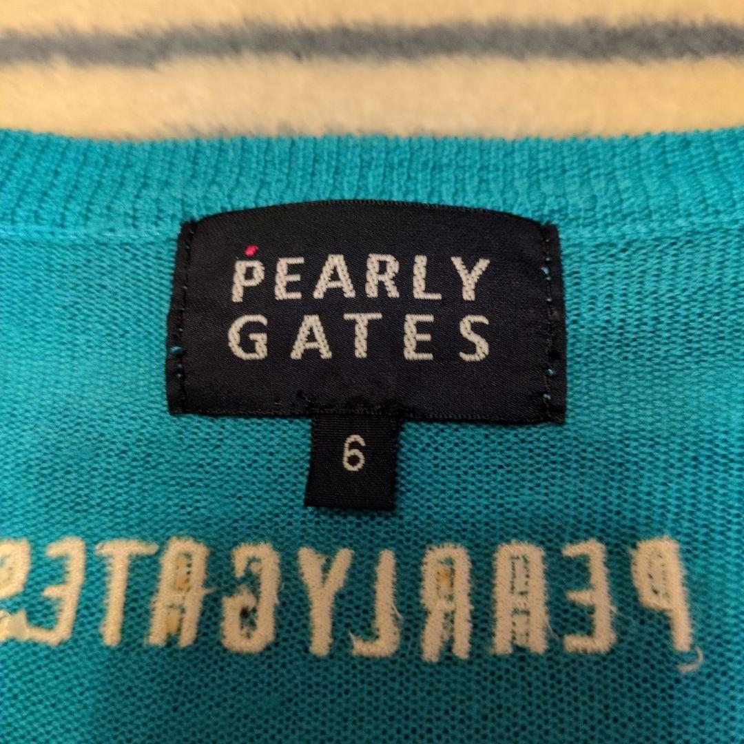 PEARLY GATES ストライプセーター サイズ6