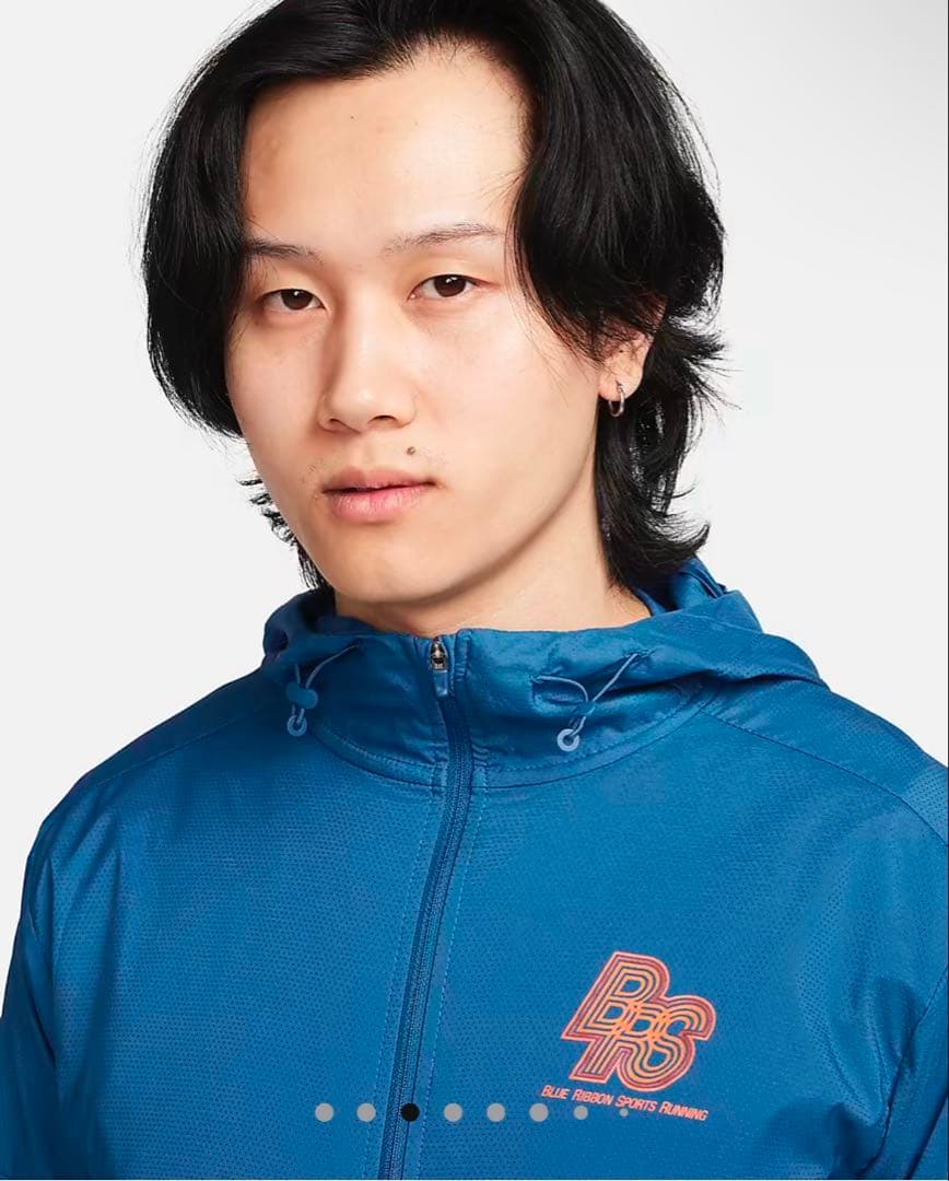 ウインドランナー ウーブン フード付き 軽量ランニングジャケット