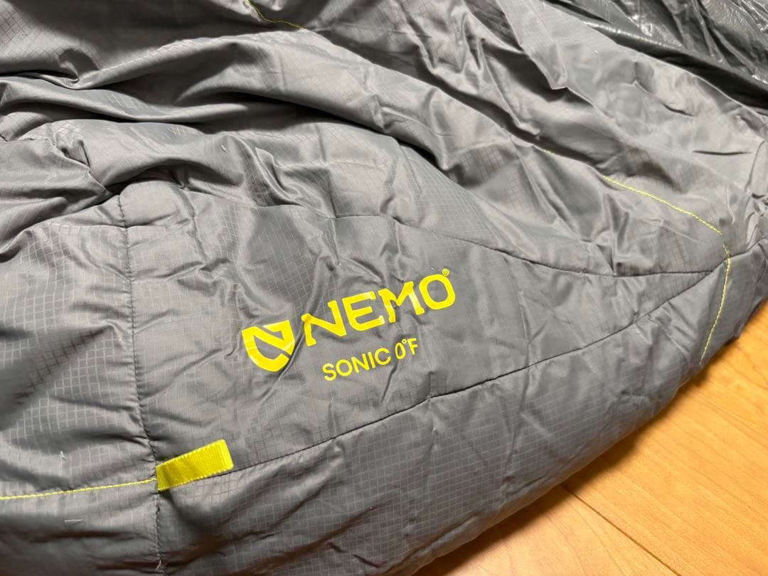 NEMO Sonic シュラフ　レギュラー　冬用