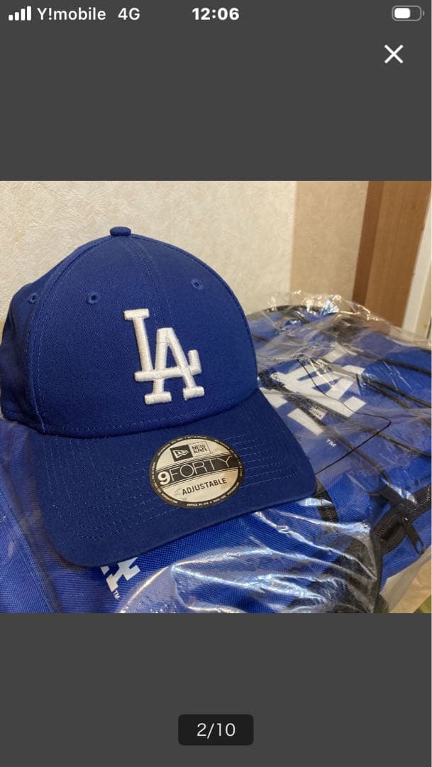 品薄　ドジャース　大谷翔平リュック&キャップ　未使用品