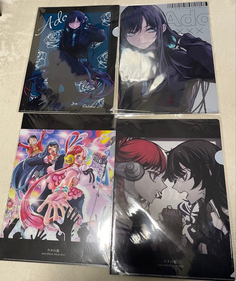 Ado クリアファイルまとめ売り