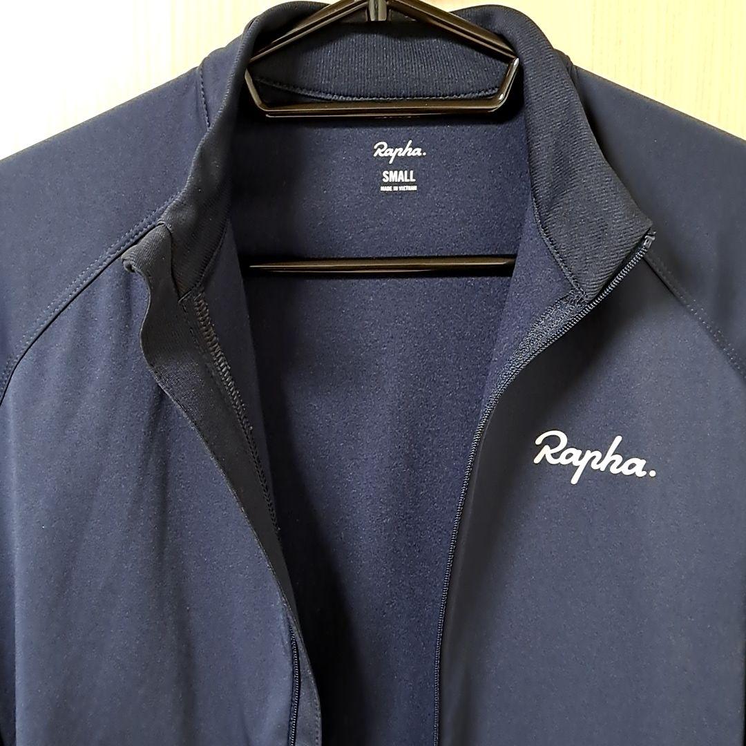 ラファ メンズ コア ロングスリーブ ジャージ Sサイズ ネイビー