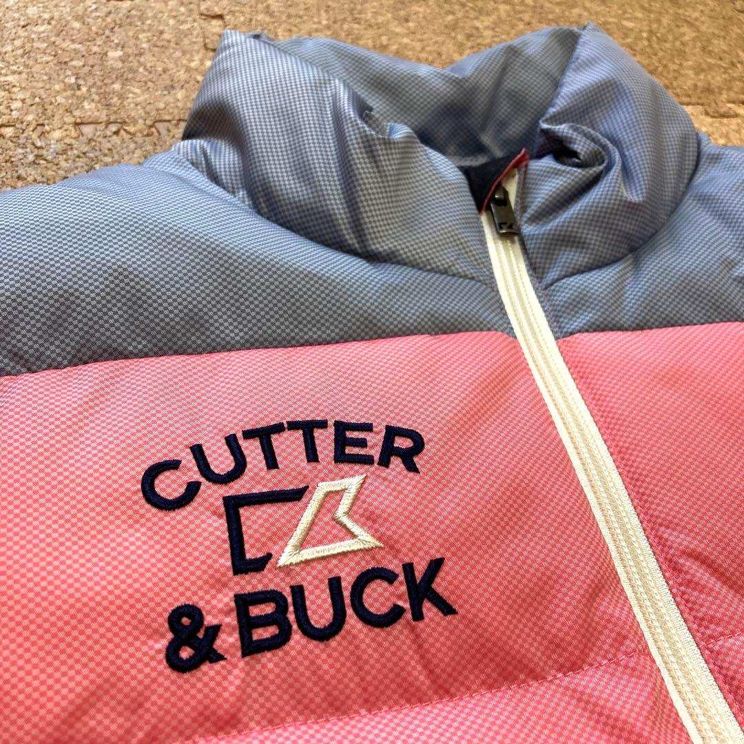 【美品】CUTTER&BUCK カッターアンドバック　ダウンベストゴルフMメンズ