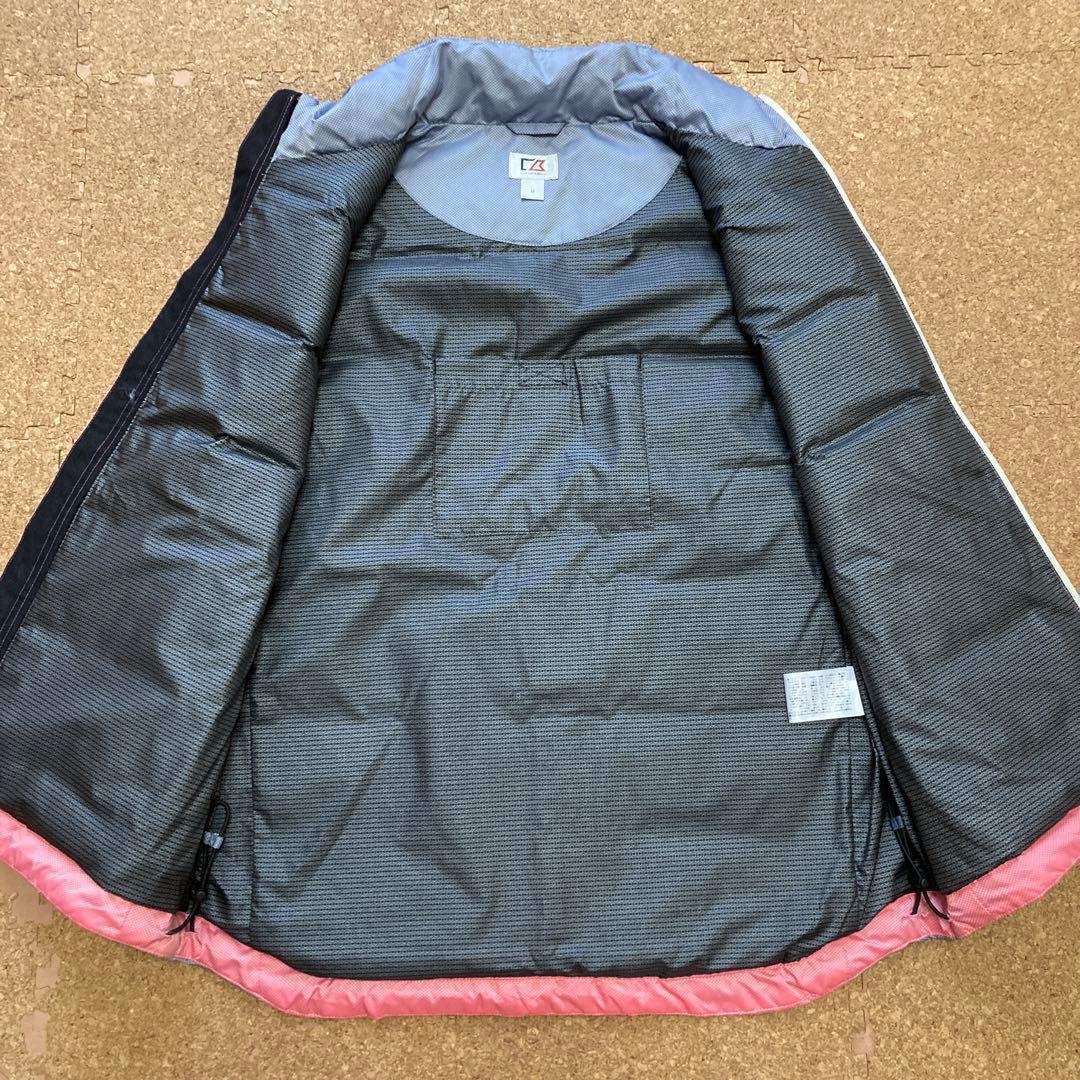 【美品】CUTTER&BUCK カッターアンドバック　ダウンベストゴルフMメンズ