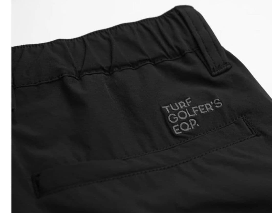 TURF STRETCH NYLON PANTS　TURF GOLFER'S　黒