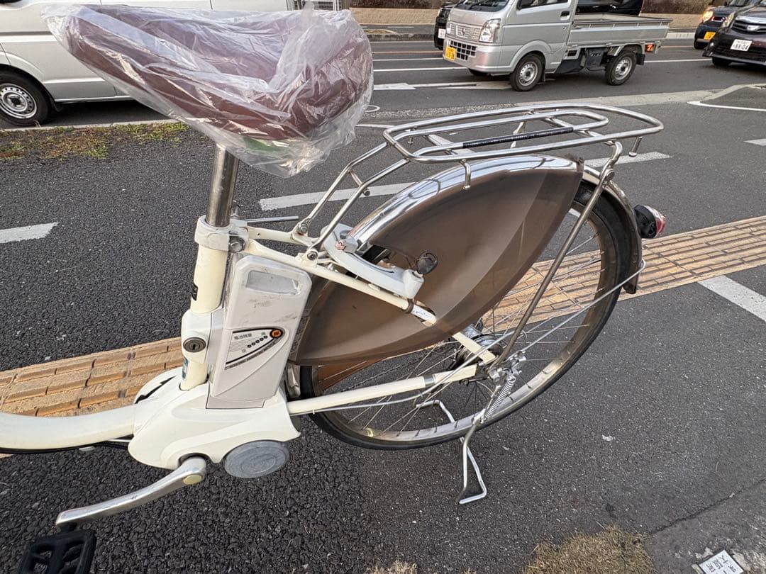 中古Panasonic電動アシスト自転車　8.9Ah 大阪　093番