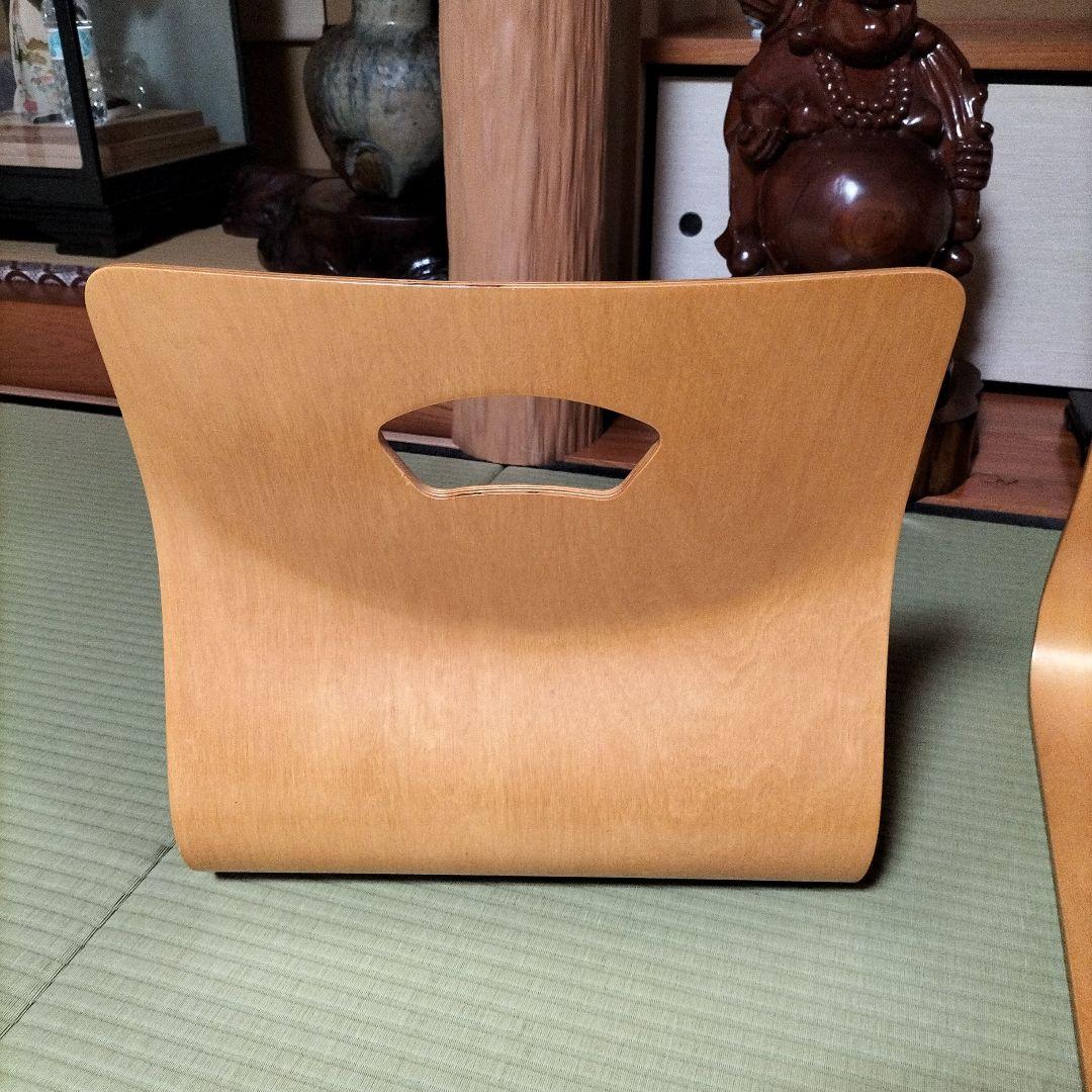 シンプルライフ座椅子　4台和室木製旅館