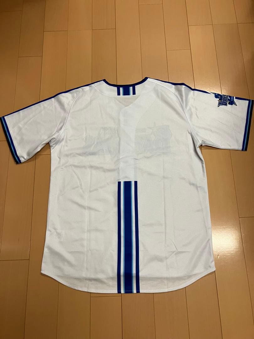 横浜denaベイスターズ　ハイクオリティー　ユニフォーム　無地　背番号無し　L