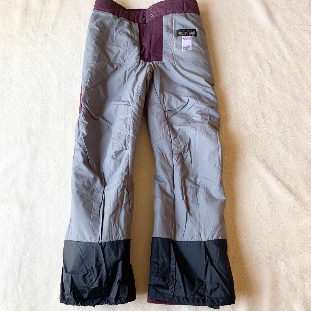 【未使用　タグ付】モンベル ドライテック インシュレーテッド パンツ レディース
