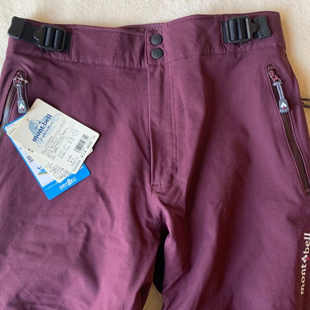 【未使用　タグ付】モンベル ドライテック インシュレーテッド パンツ レディース