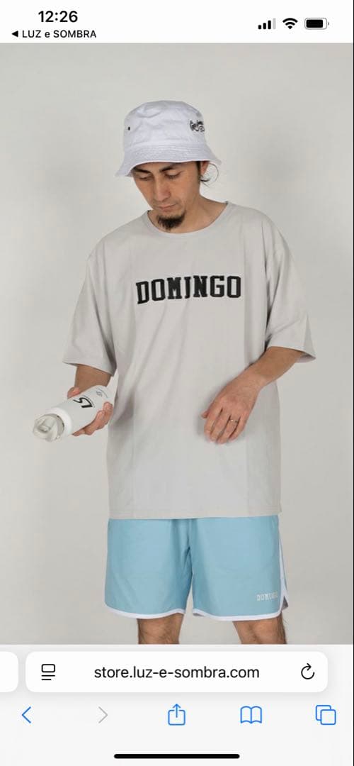 【極美品】DOMINGO PLATE ACTIVE PLAY TEE XL