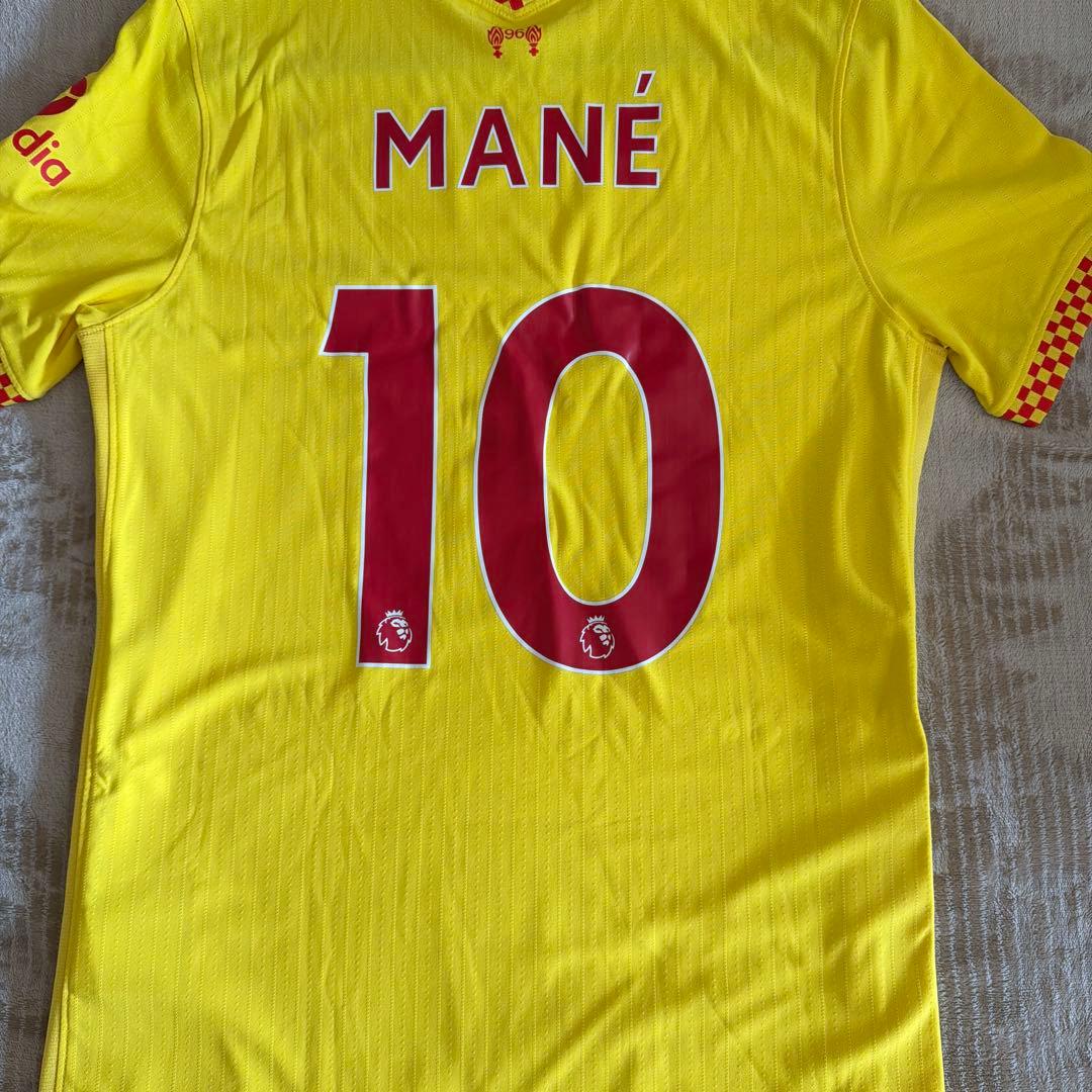 リバプールFC イエローユニフォーム MANÉ 10 M