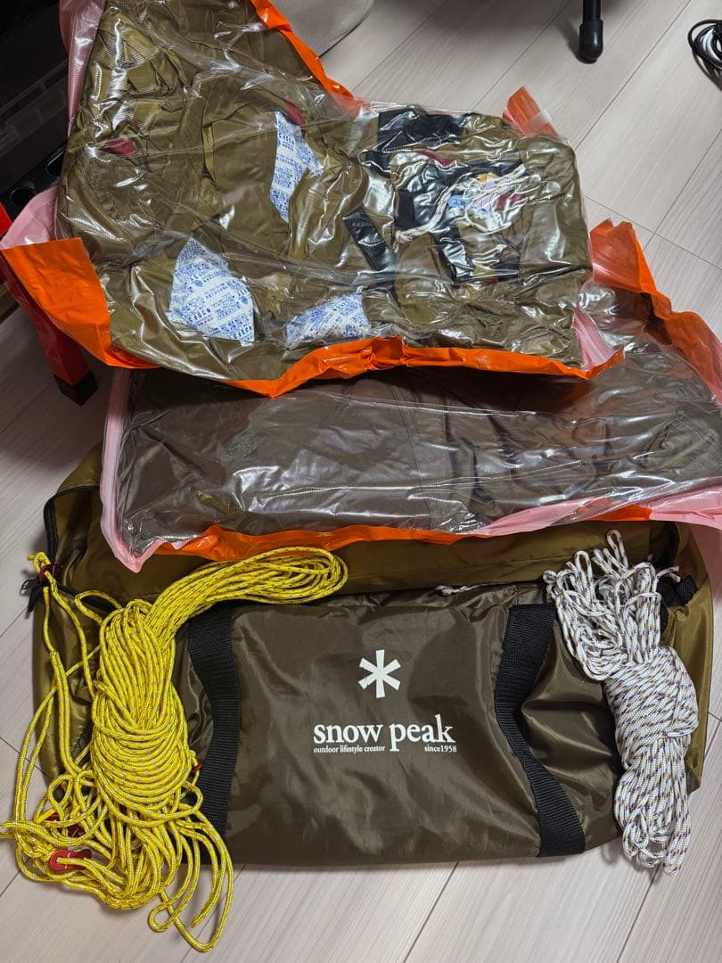 スノーピークヴォールト エントリーパックTT インナーシートあり
