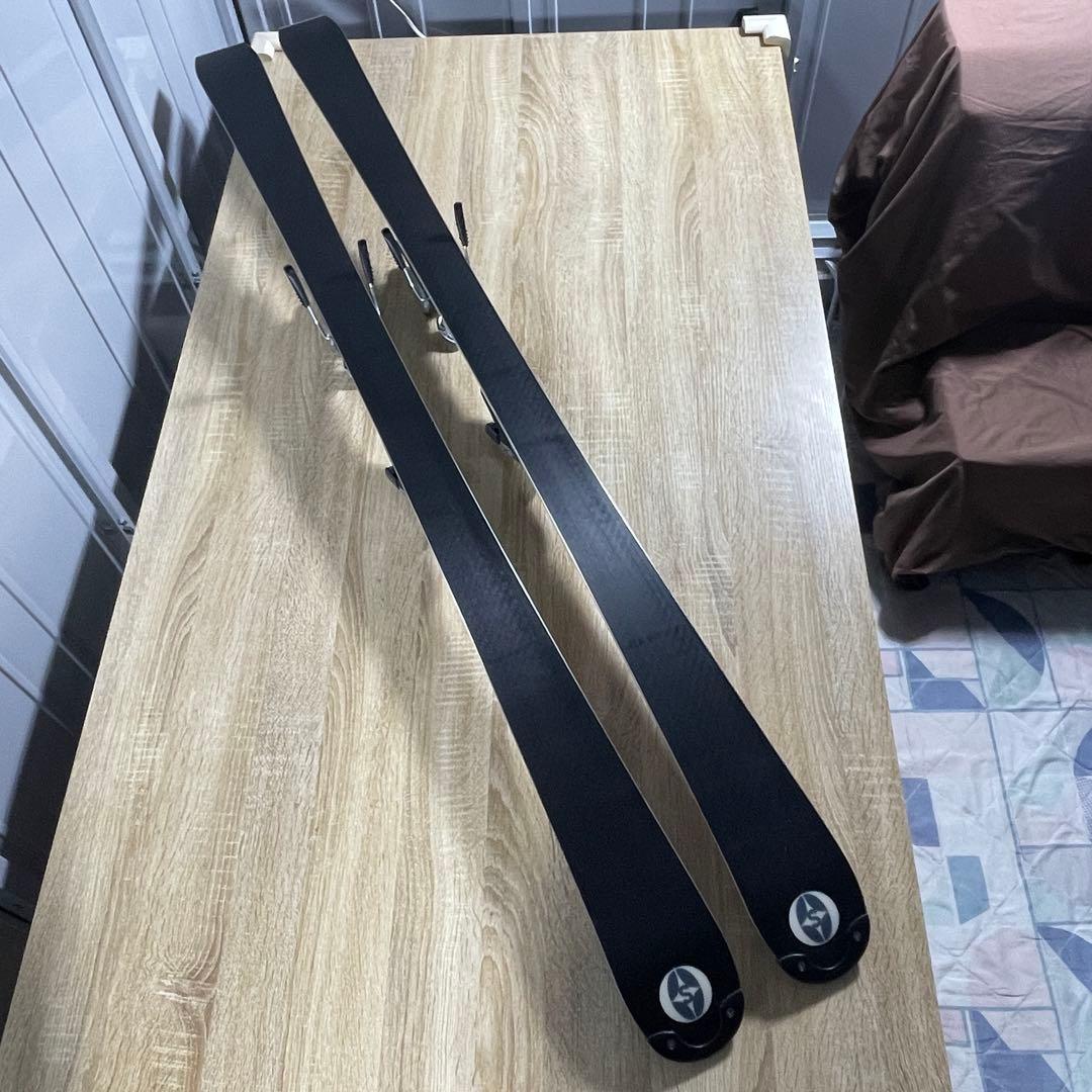 【美品】OGASAKA（オガサカ）155cmスキー板スキーセット