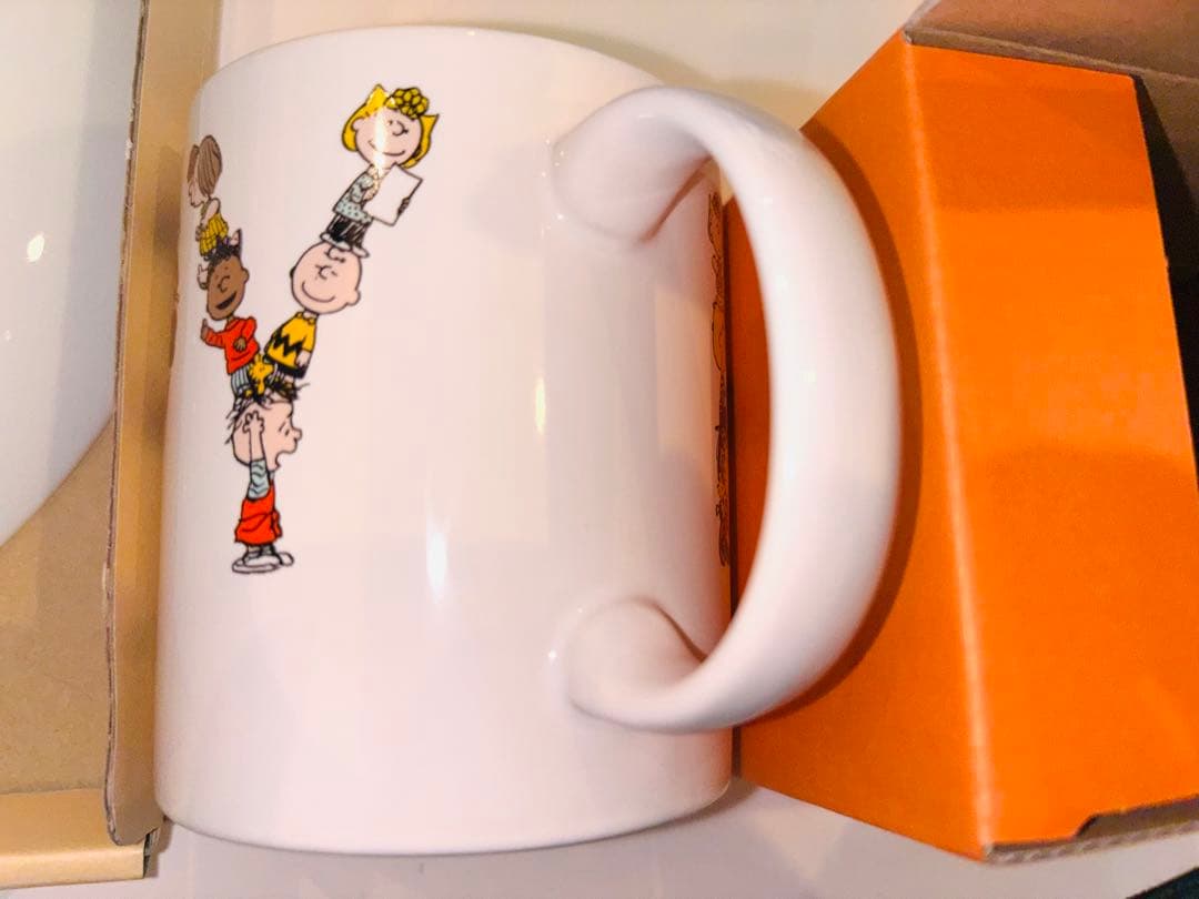 【新品•限定品】SNOOPY TOWN PEANUTSマグカップ＆プレート